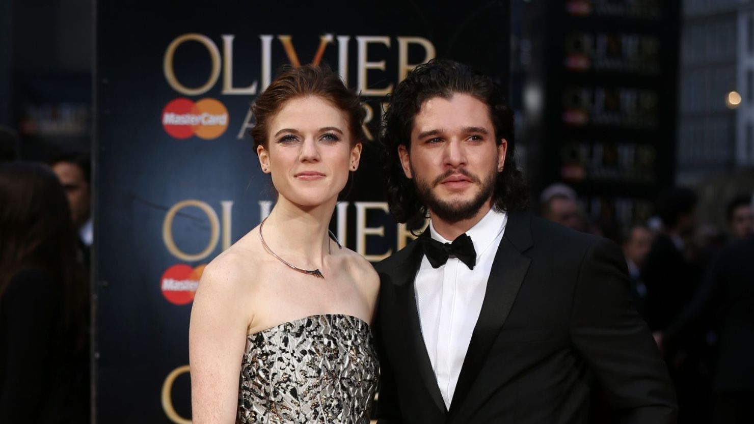 Kit Harington and wife Rose Leslie in 2016 recently welcomed their first child.