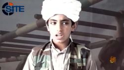 Hamza Bin Laden, Osama Bin Laden's son.