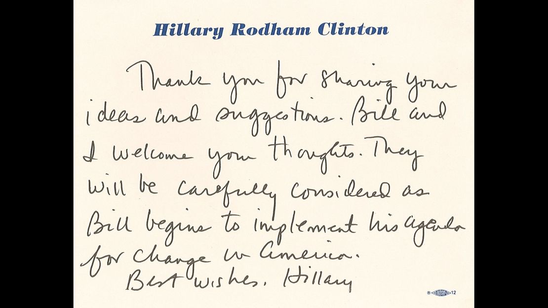 01 presidential handwriting hillary