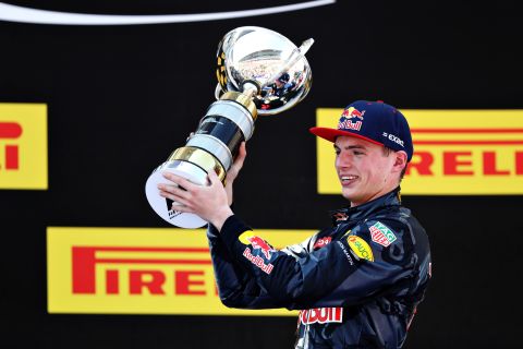 18-year-old Max Verstappen became the youngest ever winner in Formula One after victory at the Spanish Grand Prix.