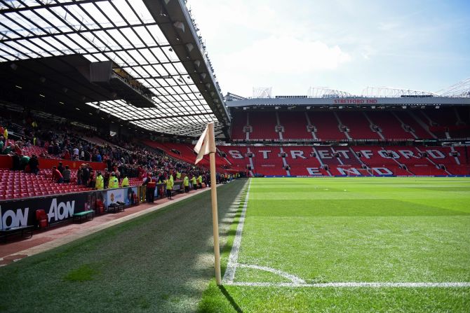 The package was found in the north-west quadrant of the stadium, which prompted evacuation of the Stretford End and the Sir Alex Ferguson stand.