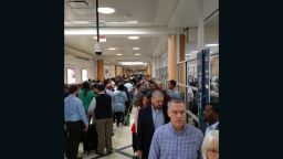Rich Miller says the line for TSA PreCheck was 45 minutes long on Monday at Atlanta's Hartsfield-Jackson International Airport. He got there at 6:30 a.m. for his flight to Fort Walton Beach, Florida.