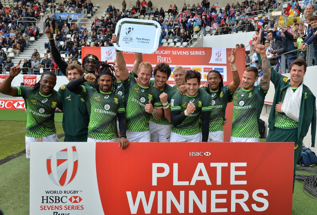 South Africa at least partly overcame its quarterfinal disappointment by winning the Plate final.