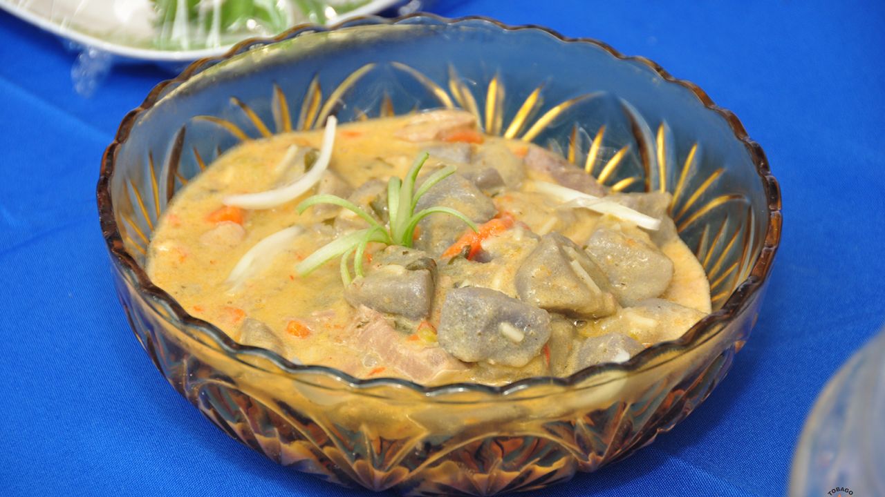 Dasheen is a variety of taro that thrives in swamp conditions.