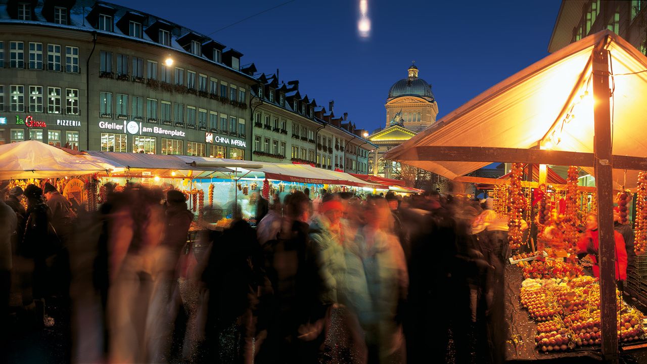 Bern's Onion Market celebrates the pungent bulb.