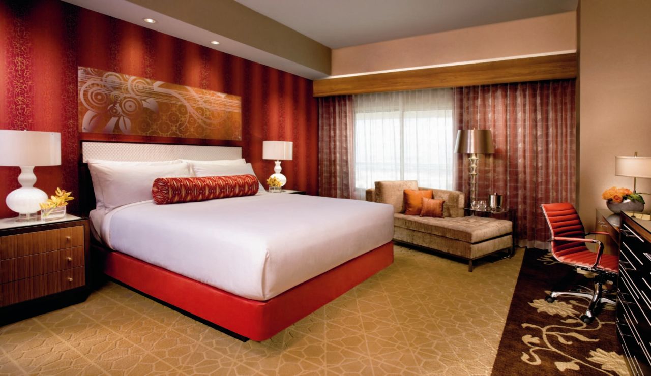 Hotel 32 is located on the top floor of Las Vegas' Monte Carlo casino resort.