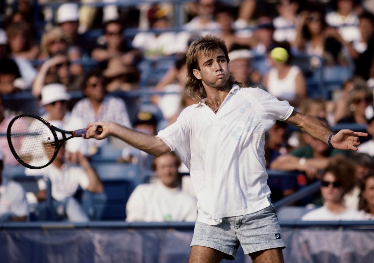 At the 1988 U.S. Open, the 18-year-old Agassi upset his boyhood idol Jimmy Connors in straight sets to reach the semifinals. Although he would be beaten by then top-ranked Ivan Lendl, a star had been born. 