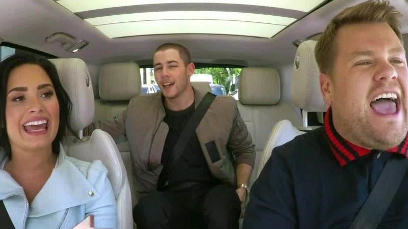 Nick Jonas, Demi Lovato jam out in carpool karaoke | CNN
