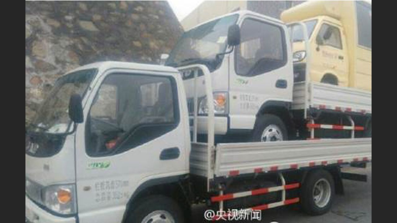 China three trucks 1