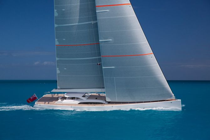 The 46-meter vessel was the winner of the two sailing yacht classes. Almost 70 of the world's finest superyachts entered the 11th staging of the awards, hosted by Boat International Media at a glittering ceremony in Florence, Italy. <br />