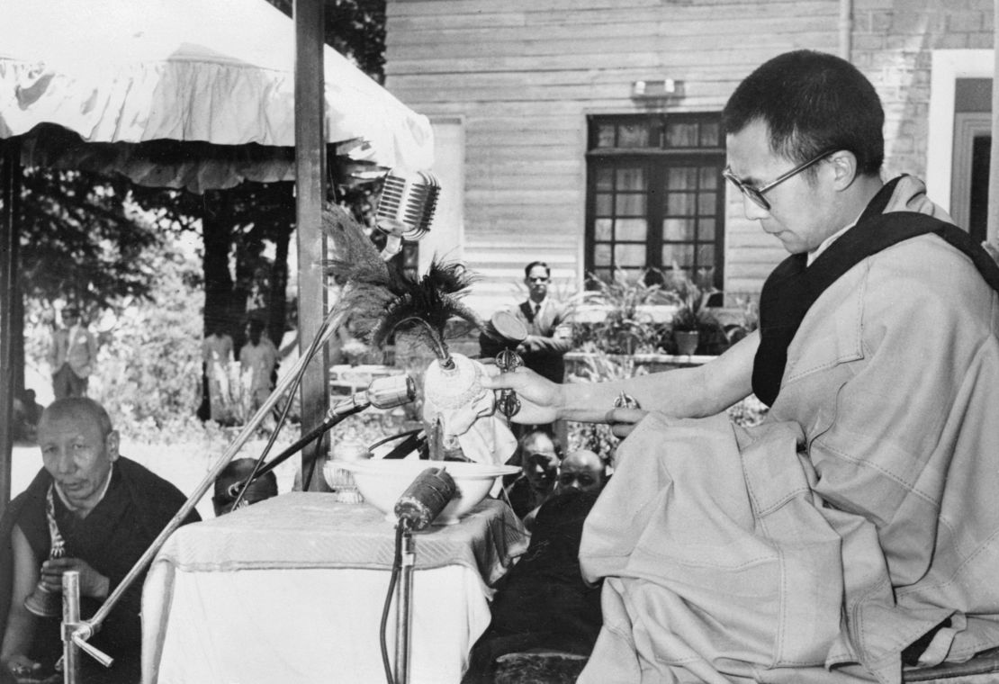 The Dalai Lama celebrates the birthday of the Lord Buddha for the first time since his arrival in India in exile in May 1959.