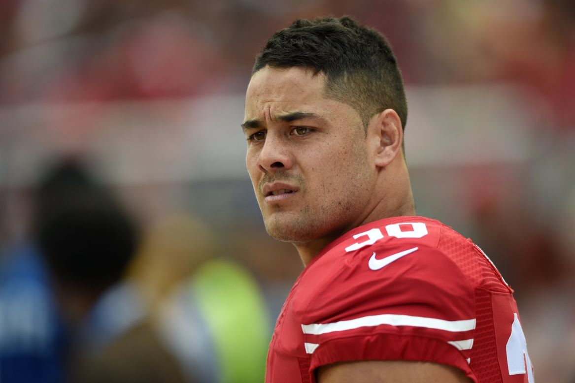 Jarryd Hayne is swapping the NFL for rugby sevens after being contacted by Fiji ahead of the Olympics. 