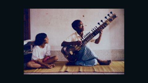 Rizwana Hasin with her late father, Rezaul Karim Siddique.