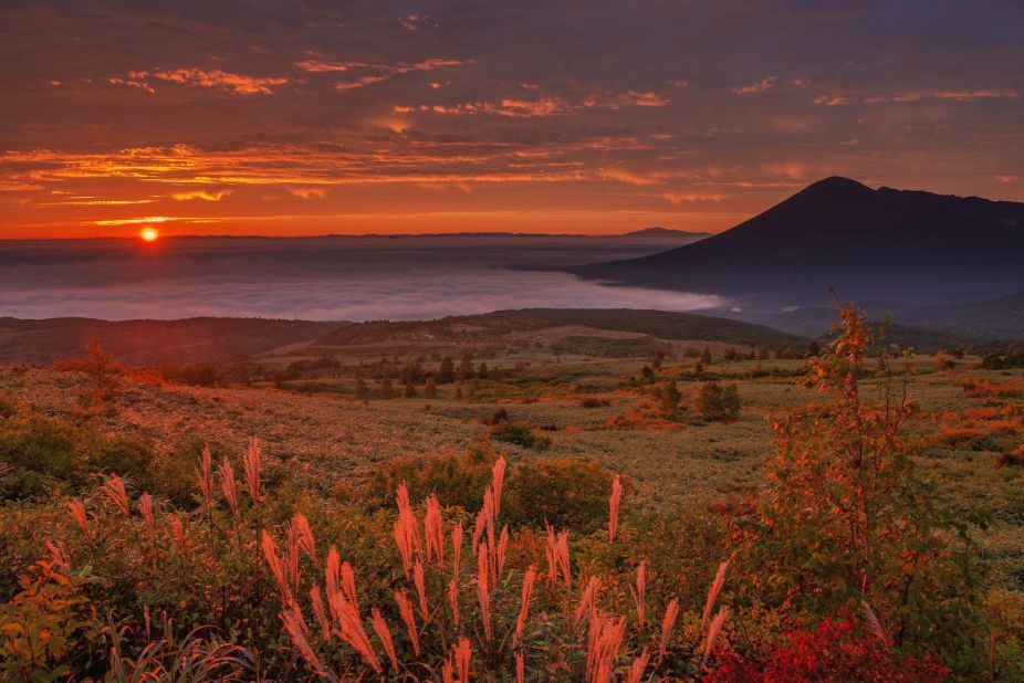 <strong>Mt. Iwate (Iwate prefecture):</strong> Japan newbies could be forgiven for mistaking this Tohoku volcano for Mt. Fuji. Sitting northwest of Morioka, it's sometimes called Nambu Fuji -- or half-sided Fuji -- for its resemblance to the more famous peak. 