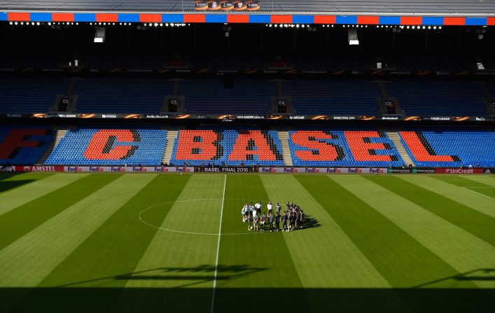 <strong>Venue:</strong> The 38,512-capacity St Jakob-Park in Basel, Switzerland, will host the Europa League final.