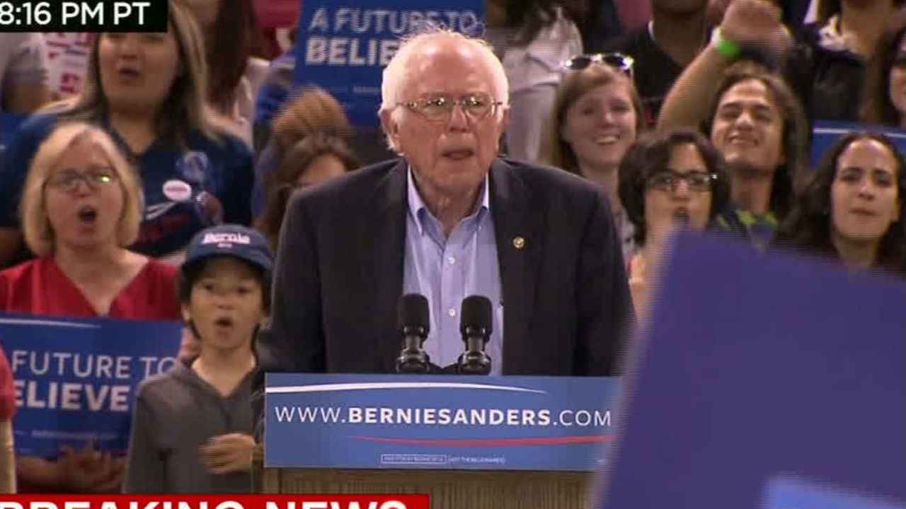 Bernie sanders rally California super Tuesday sot_00001105.jpg