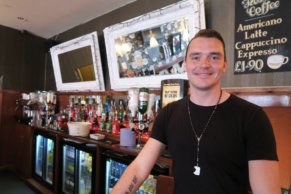 Barman AJ Forsythe says he doesn't support the EU: "The amount of money we put into it is ridiculous."