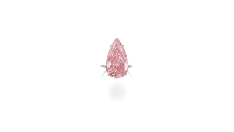 The diamond was sold for $31.6 million by Sotheby's, at an auction in Geneva in May 2016. The price makes it the most expensive Fancy Vivid pink diamond to sell at auction.<br />