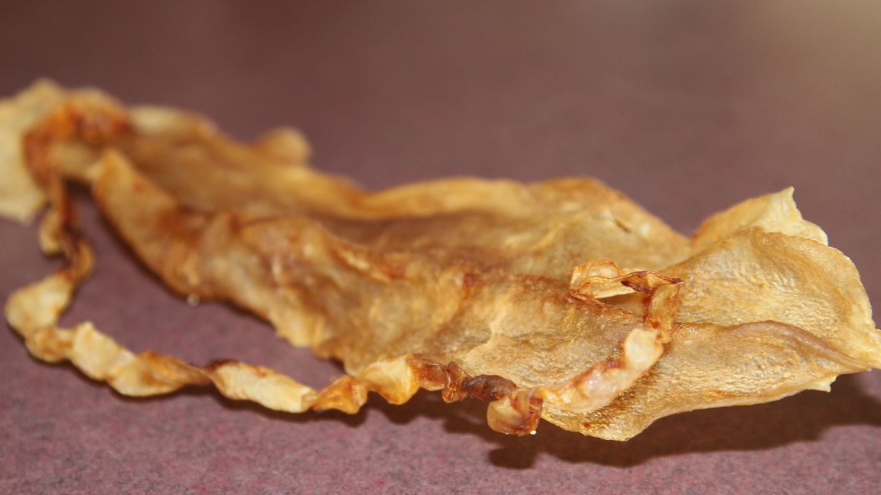 The fish bladders are thought to promote health and beauty when eaten.