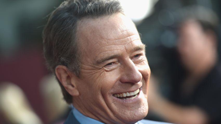 HOLLYWOOD, CA - MAY 10:  Actor Bryan Cranston attends the "All The Way" Los Angeles Premiere at Paramount Studios on May 10, 2016 in Hollywood City.  (Photo by Kevin Winter/Getty Images)