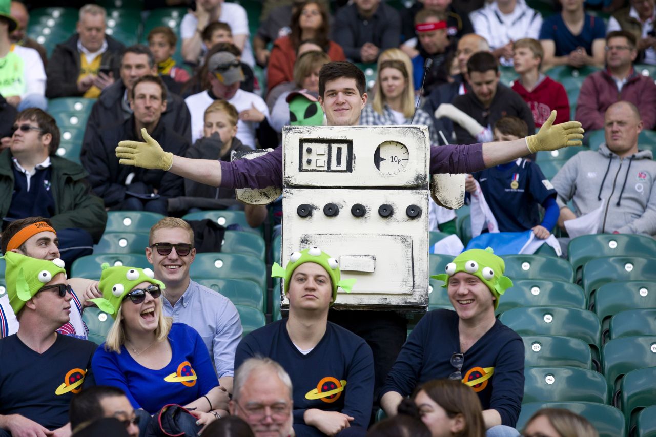Last year, one fan dressed as the gas cooker from the Wallace and Gromit movie "A Grand Day Out."