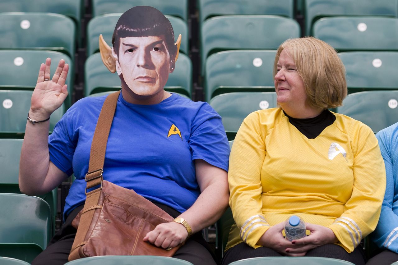 Trekkies tend to be in attendance, as evidenced a year ago in the English capital.