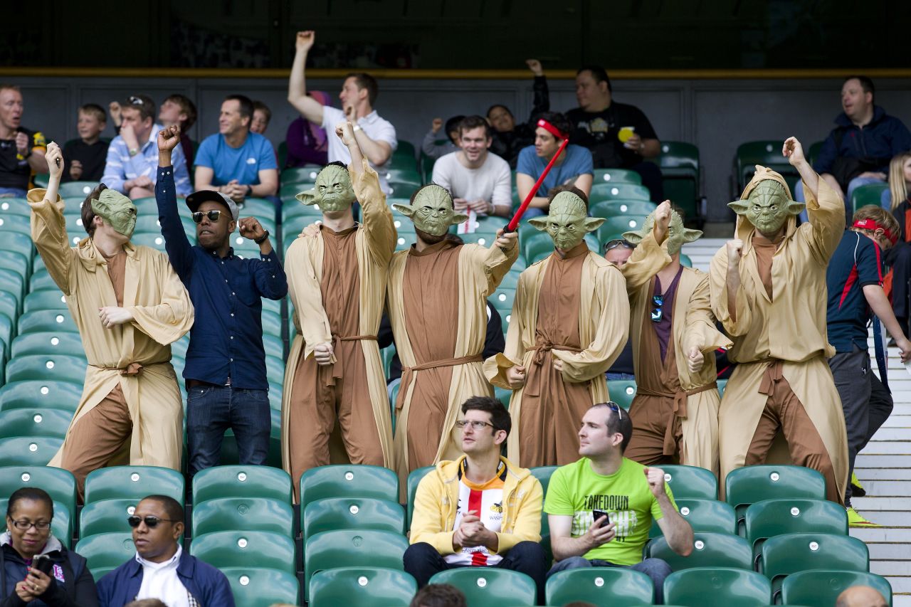 There had been reports fancy dress could be banned for this year by the Rugby Football Union in a bid to curb anti-social behavior by spectators.