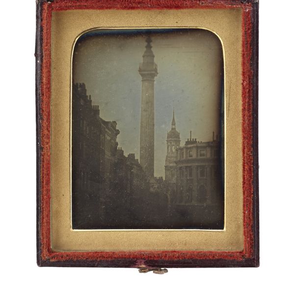 "The image from Quaritch is fascinating. There are a number of artists in this year's fair who have taken London as their theme; a number of galleries who I wouldn't say have concentrated entirely on London, but have made a great play about London. This image by an anonymous photographer, which dates back to almost 1840 -- so very early in the life of photography -- is a stunningly beautiful portrait of Trafalgar Square. It's also beautifully presented."