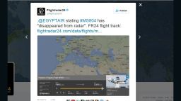 Flightradar24 Tweet