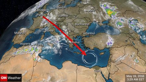 wx sat egyptair 804 conditions