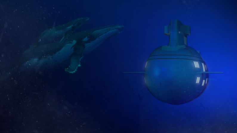 "It still keeps the traditional luxury of yachts, we've just mixed up the components which already exist and developed a new category of vessel," Migaloo managing director Christian Gumpold told CNN. "Small submarines are a huge trend on superyachts these days, so we wanted to push this concept further to a private submersible yacht."