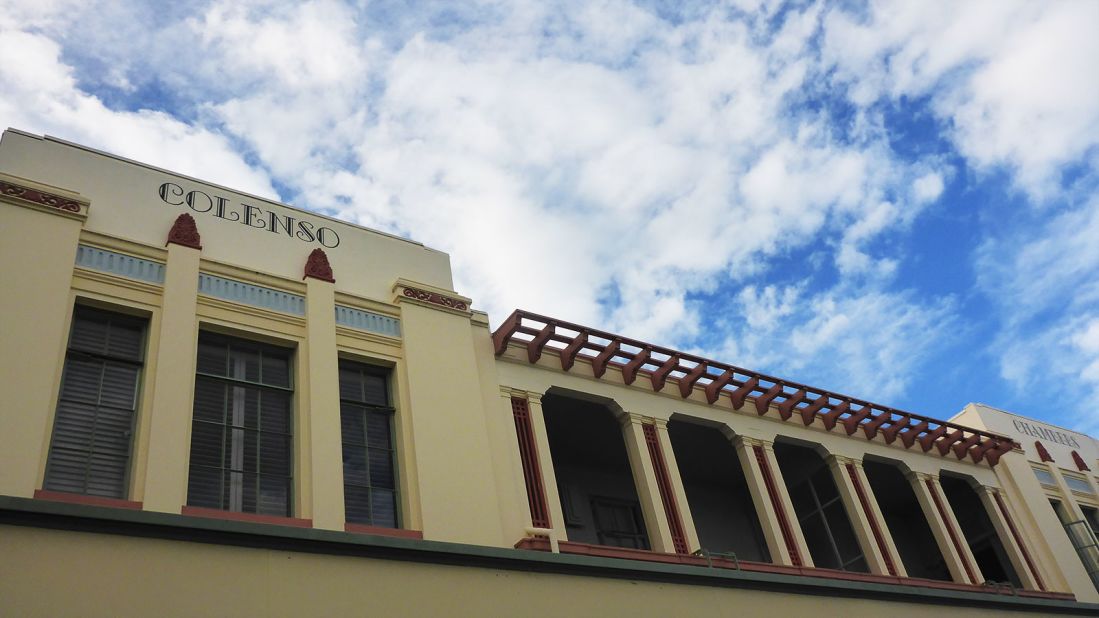 After the earthquake, Napier's architects chose to adopt the Art Deco style because it was fashionable and its simplicity and clean lines suited the holistic, safety-focused approach the rebuild required. 