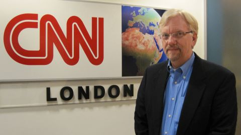 CNN's Will King visits the network's London bureau.