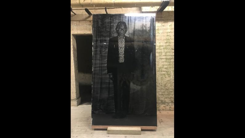 Pictured here, the creation of the world's largest Tintype image signifies the launch of The Untouched, a larger series in partnership with the <a href="https://www.vam.ac.uk/" target="_blank" target="_blank">V&A</a> and <a href="http://gazelliarthouse.com/" target="_blank" target="_blank">Gazelli Art House</a> looking at some of Britain's most loved and revered icons.