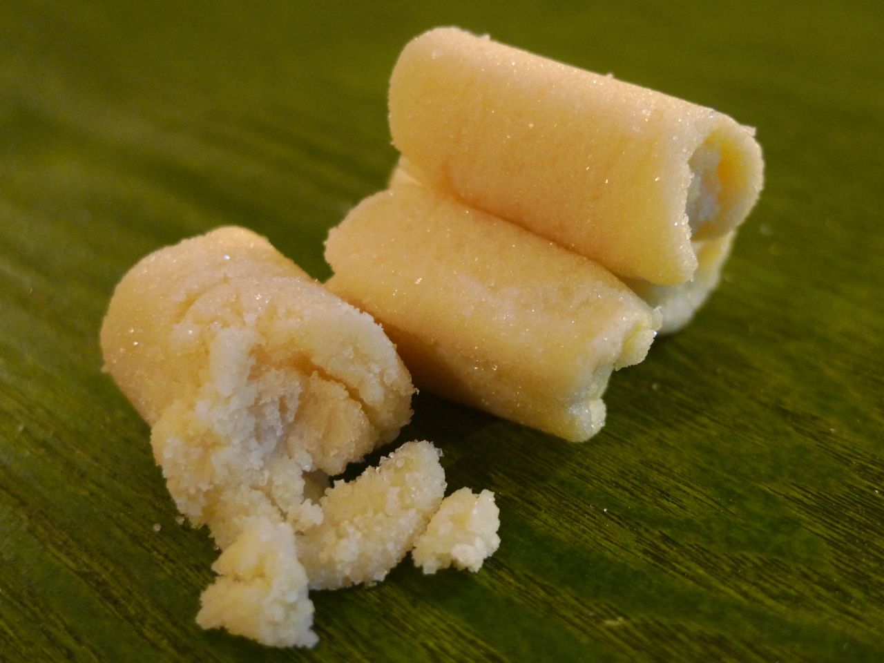 Made from fresh carabao milk and sugar, this sweet confection is stirred until thick and melts in the mouth.