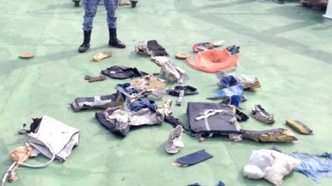 Wreckage, life vests and personal belongings found in search