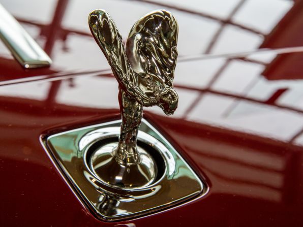 Every component -- winged mascot -- is repeatedly polished by hand throughout the construction process. 