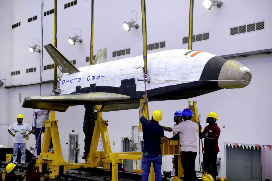 india space shuttle test 1