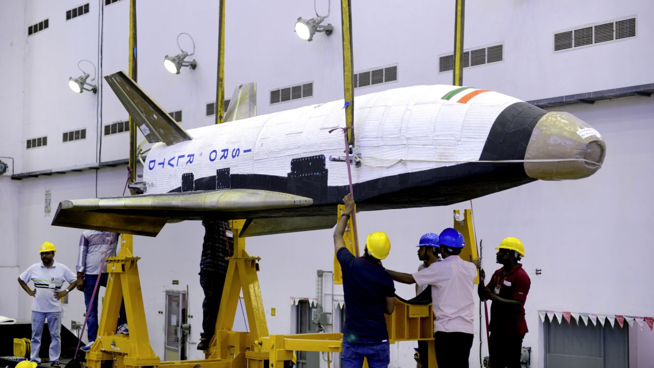 Last year, India tested a scale model space shuttle.