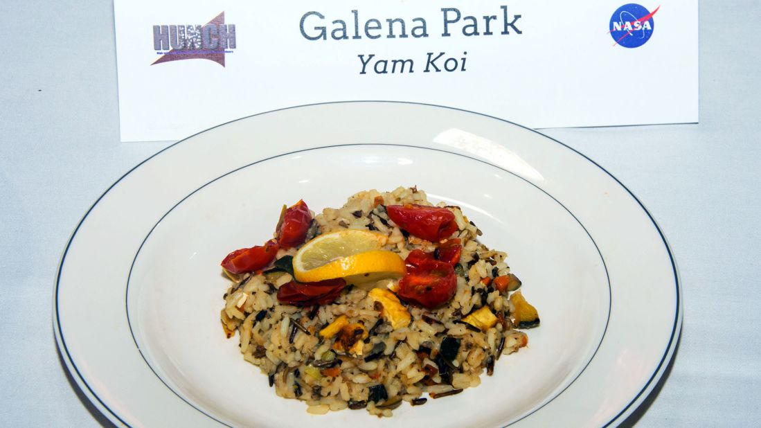 The Galena Park team made yam koi.