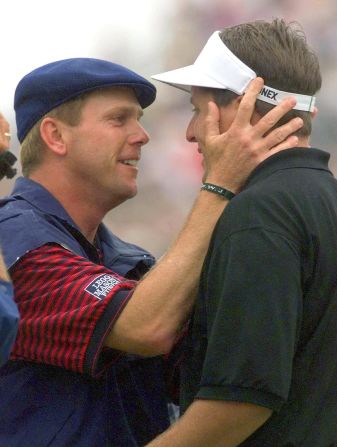 Mickelson's first real taste of U.S. Open disappointment came at the 1999 tournament at Pinehurst, North Carolina. With wife Amy expected to go into labour at any minute for the birth of their first child -- and on Father's Day to boot - the 29-year-old Mickelson led by one with three holes left. But he was overhauled by the colourful Payne Stewart, who died four months later in a plane crash.