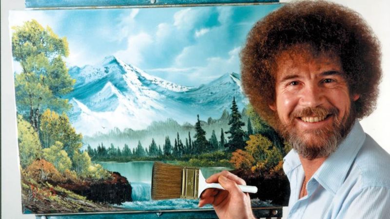 The work of beloved TV artist Bob Ross is finally being recognized