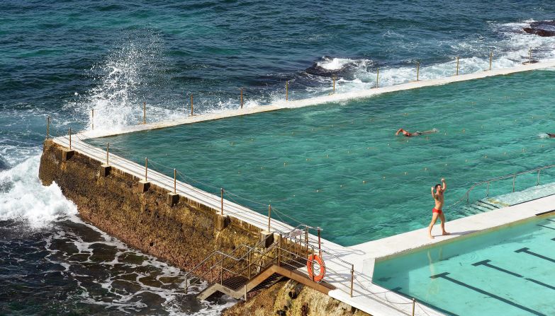 Although not technically a surf club, Bondi Icebergs, located on the southern end of Sydney's Bondi Beach, is one of country's largest and best-known swimming clubs. It boasts more than 1,000 members, 400-500 of whom compete every weekend -- including in winter -- in a stunning outdoor ocean pool perched below a cliff. 