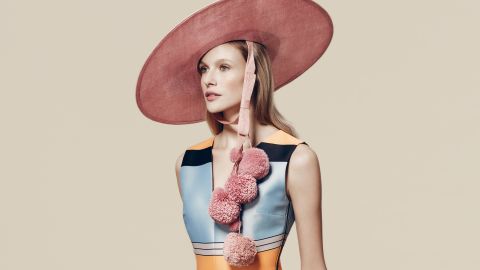 Edwina Ibbotson hat, £1,620 ($2,300), available at Fenwicks.