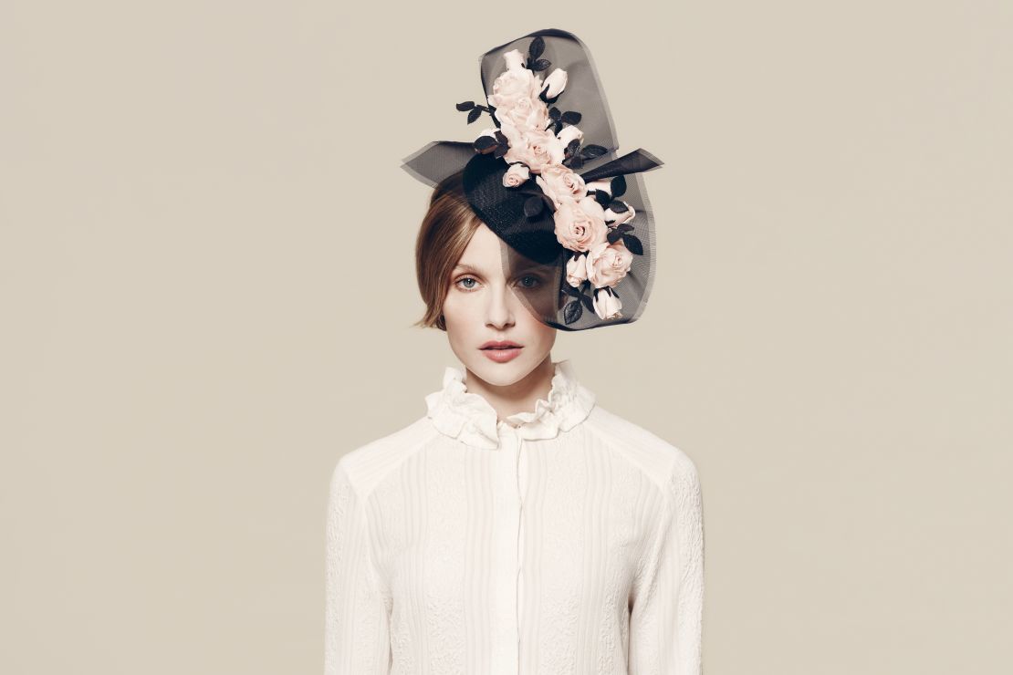 William Chambers hat, £895 ($1,300), available at Fenwicks. 