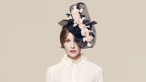 William Chambers hat, £895 ($1,300), available at Fenwicks.
