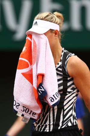 Another grand slam winner, Angelique Kerber, fell in her opener to Kiki Bertens. She was troubled by a shoulder injury and needed to take a medical timeout. 