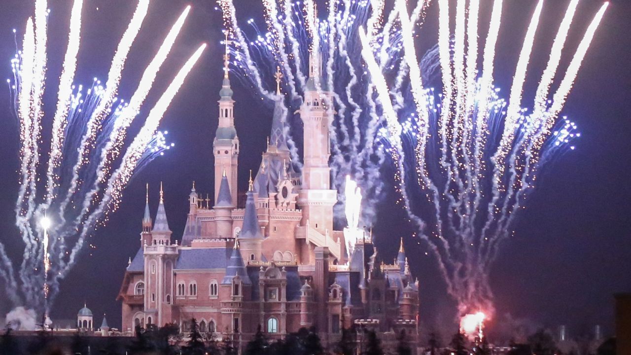 Shanghai Disneyland has the world's largest Disney castle. 