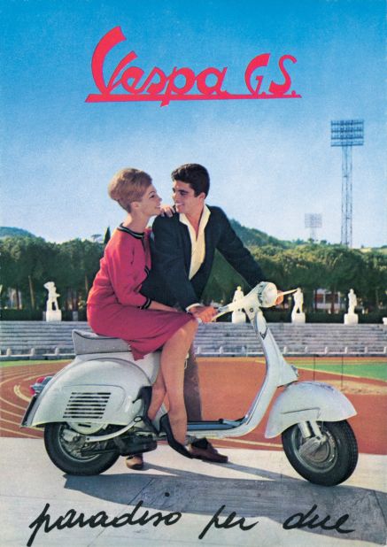 By 1962 Vespa was marketing models like the GS as the embodiment of carefree, Dolce Vita style.