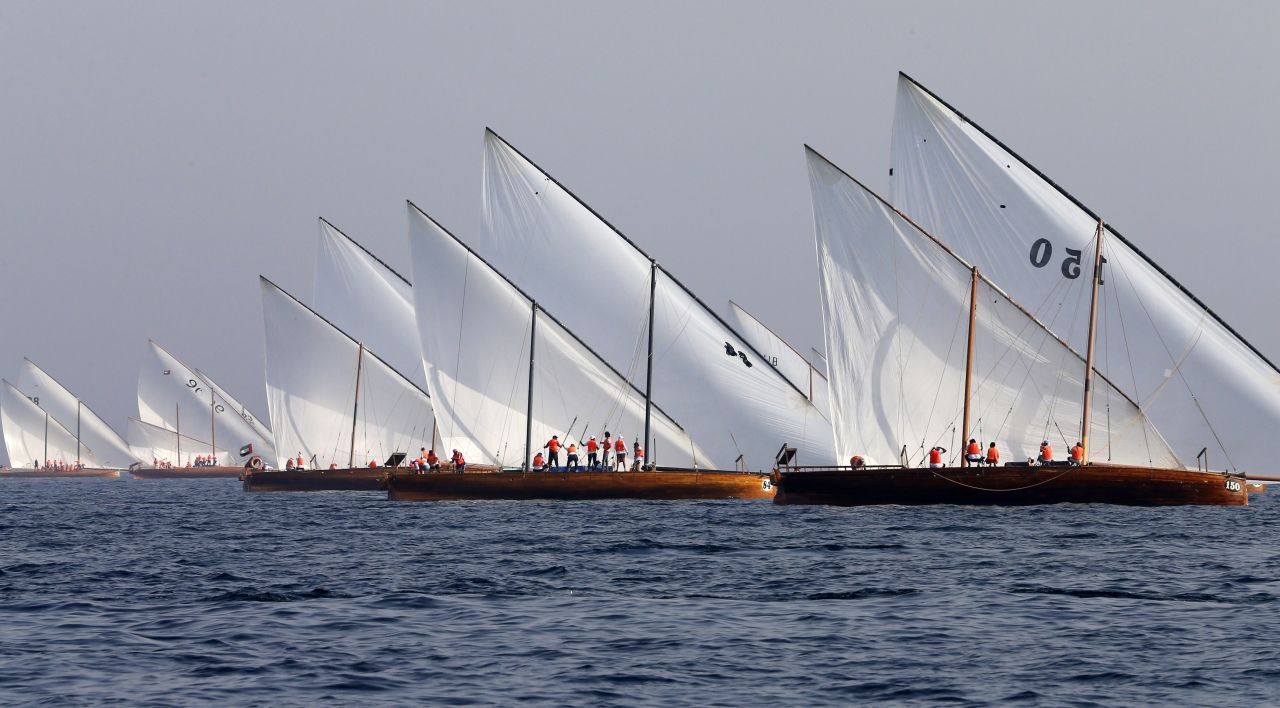 The inaugural event in 1991 saw 53 dhows competing, but today that number has doubled. Over 3,000 participants sail the Gulf seas for up to eight hours of racing.